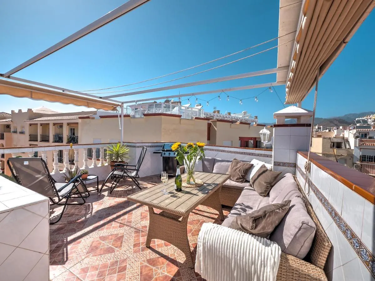 Fantastic Penthouse With Roof Terrace In The Heart Of Nerja Apartment